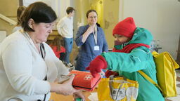 W Pałacu Lubomirskich w Lublinie miał być karnawałowy bal. Zamiast tego jest punkt zbiórki