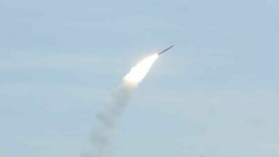 Dowództwo sił powietrznych „Zachód” Ukrainy poinformowało, że rakiety wystrzelono z Morza Czarnego