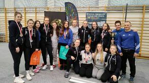 Podczas zawodów w Karlinie zapaśniczki z Chełma wywalczyły siedem medali

