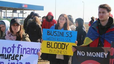 Blokada ciężarówek w Koroszczynie. Sytuacja staje się coraz bardziej napięta