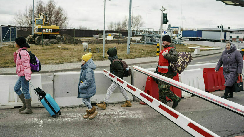 Przejście graniczne w Dorohusku (7 marca)