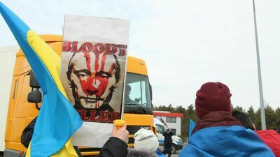 Znowu będą blokować tiry z towarami do Rosji