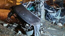 Luty 2021, wypadek przy ul. Glinianej w Lublinie