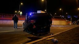 BMW dachowało na al. Solidarności w Lublinie