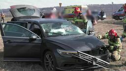 Poważny wypadek na obwodnicy Wojnicza. Trzy osoby trafiły do szpitala