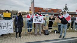 Białorusini też nie chcą wojny. Protest w Terespolu