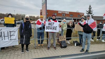 Białorusini też nie chcą wojny. Protest w Terespolu