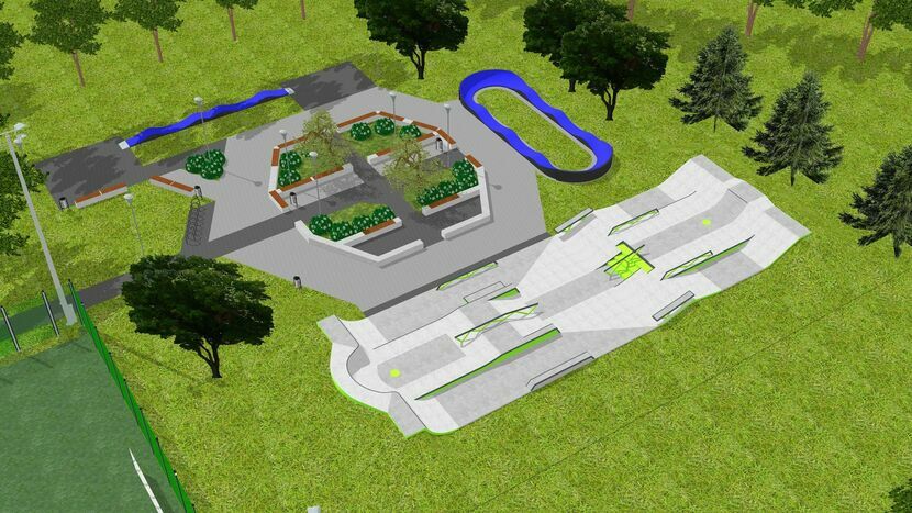 Projekt skateparku wybrano z dwóch zgłoszonych w ramach konsultacji społecznych propozycji 