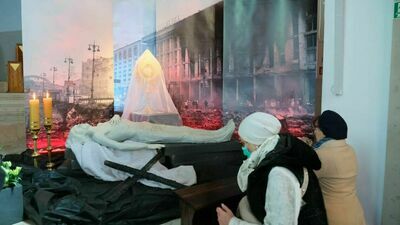 Grób Pański w kościele św. Józefa, przy ul. Filaretów w Lublinie.