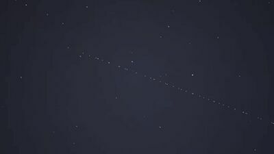 Kosmiczny pociąg Elona Muska w sobotę wieczorem nad Polską