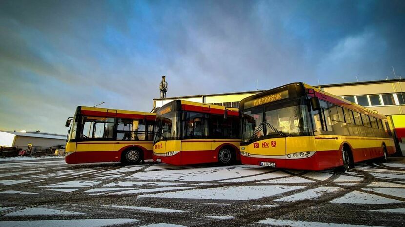 Autobusy zakupione na potrzeby kraśnickiego MPK w ramach Budżetu Obywatelskiego