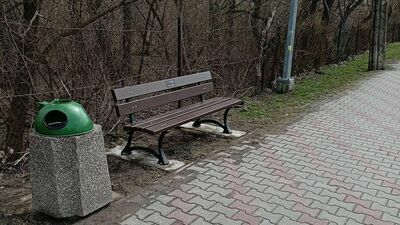 Ostatnio na ulicach miasta pojawiło się 7 nowych ławek.