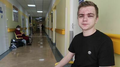 Rusłan przyznaje, że jego lewe oko nie jest jeszcze sprawne. Widzi w nim tylko cienie i błysk światła. Lekarze dają jednak nadzieję, że wzrok się poprawi