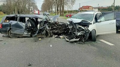 Wypadek w miejscowości Zakręcie