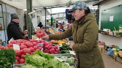 Targowisko przy ulicy Krańcowej w Lublinie