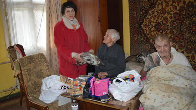 Każdy dostał to, czego zdaniem pani Stanisławy, najbardziej potrzebował