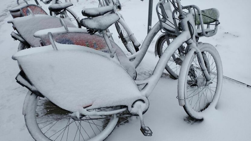 Dzisiejsza pogoda raczej nie sprzyja korzystaniu z miejskich rowerów