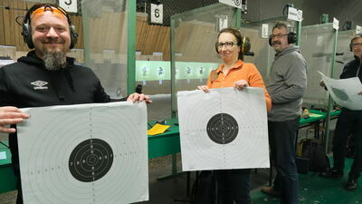 Paweł Sowiński i Olga Rudzka podczas niedzielnych zawodów