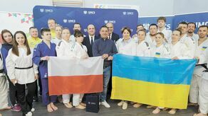 Siła do działania. Kadra narodowa Ukrainy w judo osób niesłyszących trenuje w Lublinie