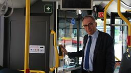 Prezes MZK Krzysztof Trochimiuk