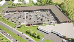 Wizualizacja nowej galerii