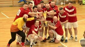 Radość po zdobyciu siódmego złotego medalu.