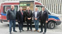 Lubelska karetka pojechała pod Lwów