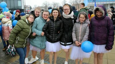 Sensoryczne zabawy i duży puzzel. Specjalny happening w Puławach