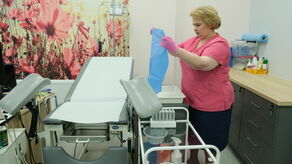 Na lubelski rynek wchodzi sieć Klinik Bocian, które przejęło działające od ponad 20 lat centrum medyczne Ab ovo. Na zdjęciu: starsza położna Cecylia Pycek