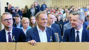 Swój blisko półgodzinny wykład Tusk poświęcił głównie wojnie w Ukrainie. Podkreślał, że nie jest to tylko bohaterska walka Ukrainy o suwerenność, ale „konfrontacja dwóch światów wartości”