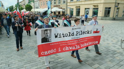 Ulicami Lublina przeszedł marsz poświęcony rotmistrzowi Pileckiemu