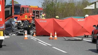 Tragiczny wypadek na "2". Nie żyje dwóch kierowców
