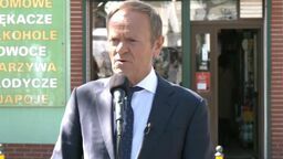 Donald Tusk w woj. lubelskim. "Na co dzień polska rodzina odczuwa o wiele dotkliwiej tę drożyznę"