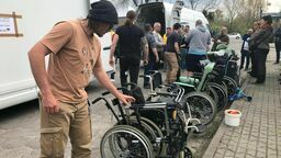 To był już siódmy konwój z pomocą, który dotarł z Lyonu do Zamościa. Tym razem przyjechał głównie sprzęt, który przyda się w ukraińskich szpitalach, ale nie tylko.