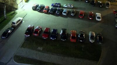 Dziwne nocne odgłosy na parkingu w Lublinie. Na szczęście ktoś zareagował