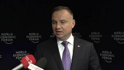 "Rosja powinna zapłacić za odbudowę Ukrainy". Andrzej Duda na Światowym Forum Ekonomicznym w Davos