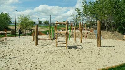 Plac zabaw na górkach czechowskich