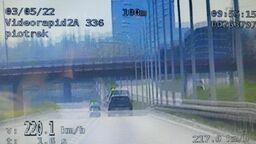 Kierowca z Lublina zebrał sporo "punktów" za przekroczenie prędkości o 150 km/h