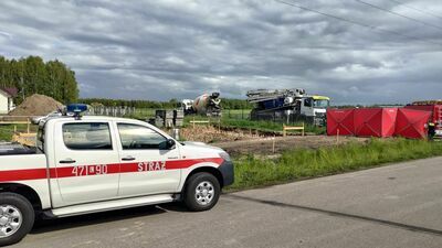 Lubelskie. Tragedia na budowie podczas wylewania betonu