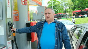 Mirosław Mrozek w poniedziałek za litr LPG zapłacił 3,59zł.