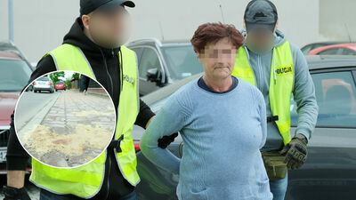 Na chodniku ślady krwi przysypane piaskiem. Pijackim rajdem przerwała szczęśliwe życie rodziny