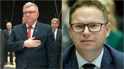 Radni Ryszard Szczygieł i Michał Piotrowicz