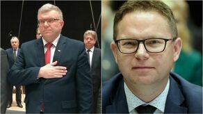 Radni Ryszard Szczygieł i Michał Piotrowicz