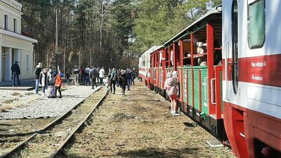 Na stacji w Poniatowej 