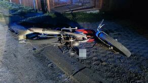 Wypadek motocyklisty. 41-latek nie był trzeźwy. "Duża lekkomyślość"