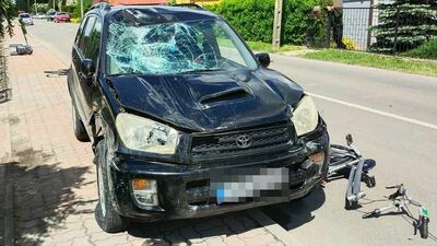 Mama walczy o życie w szpitalu. W rower, na którym wiozła synka, wjechała pijana kobieta