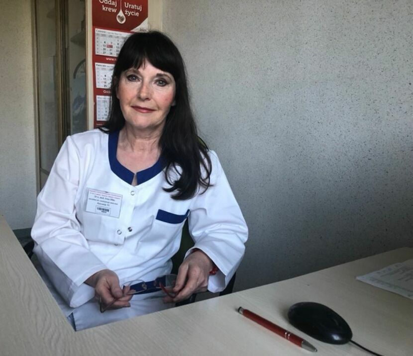 Dr n. med. Anną Mika pracuje w centrum krwiodawstwa i sama też oddaje krew.