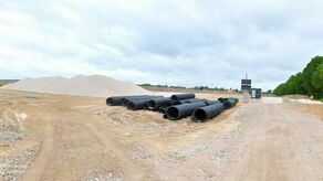 Zaplecze budowy A2 pomiędzy Ciciborem Dużym a Białą Podlaską