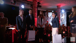 Gala odbyła się w Sali Kolumnowej Sejmu. Nagrody uczniom z Zamościa (na zdjęciu z prawej) wręczała marszałek Elżbieta Witek