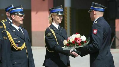 Dzień Strażaka 2022. W Lublinie medale, awanse, kluczyki i pokropek [zdjęcia]